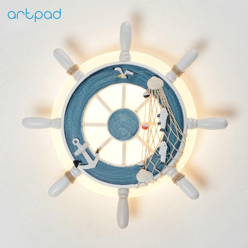 

15W Nordic Children Bedroom Bedside Living Room Cloth Store Dressing Room Modern Decorative Lights Wall Light Corridor Lamp