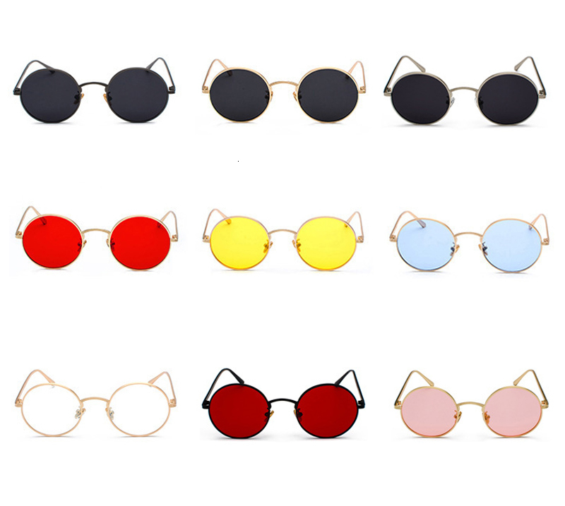 Kachawoo Gafas De Sol Redondas Para Hombre Y Mujer Lentes De Sol sunglasses 