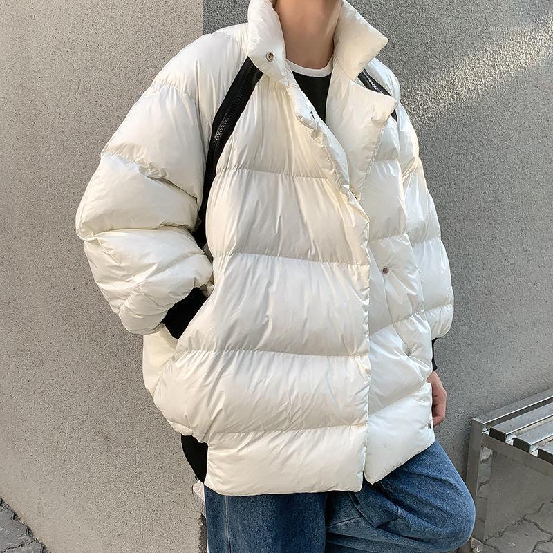 

Men Casual Warm Parkas 2020 Winter New Woman Coats Thicken Korean Streetwear Hip Hop Fashion Mens Black Jackets1