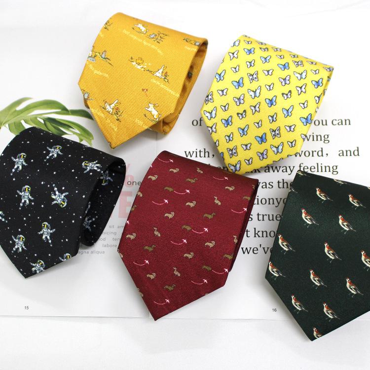 

Neck Ties 9cm Polyester For Man Neckties Business Shirt Tie Suit Cravat Wedding Party Jacquard Gravats