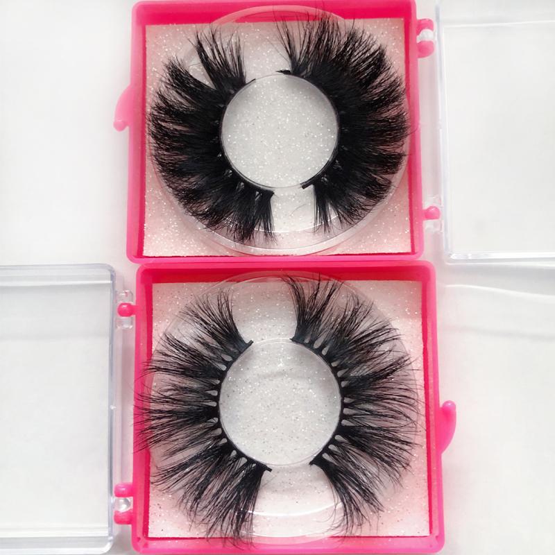 

Buzzme natural soft 25mm extra length false eyelashes dramatic makeup 3d mink lashes extension