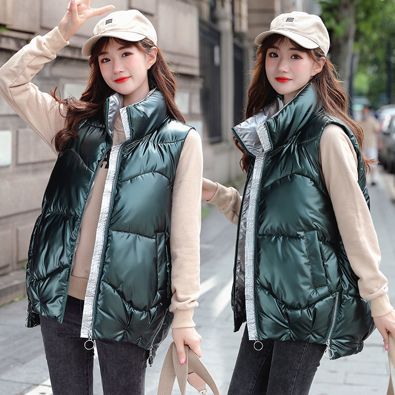 

New 2020 clothing women's thick vests winter vest outerwear ladies'coats, Black