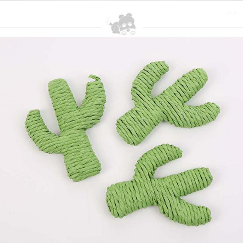 

New Pet Interactive Toy For Cats Kitten Grinding Claw Molar Toy Cactus Woven By Paper Rope Cat Play Bite Pet Toys 41