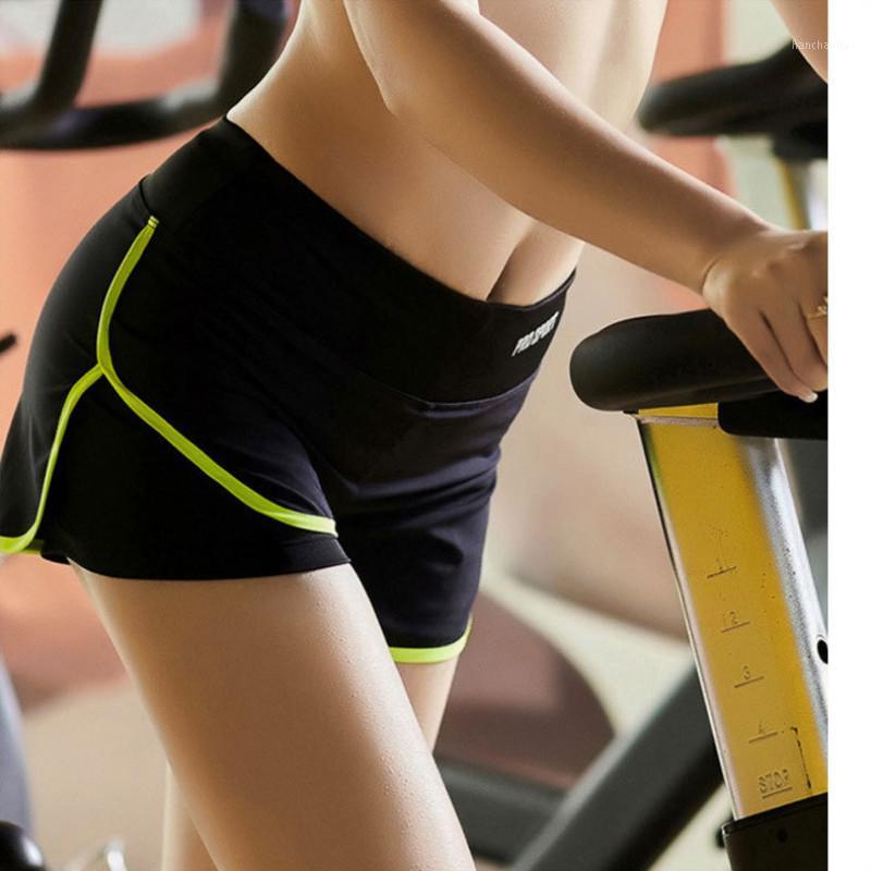 

Women sports Shorts Comfortable Elastic Band two Compression Solid Running Yoga Shorts Breathable Comprehensive training1, Blue