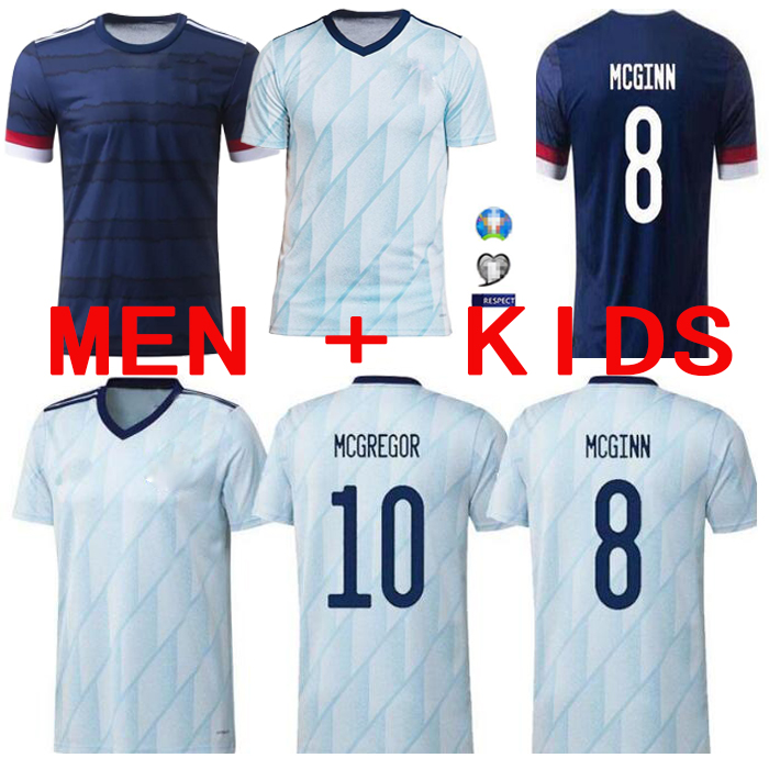 

Scotland 2020 2021 Soccer Jerseys Scottish ROBERTSON FRASER NAISMITH Football Shirt MCGREGOR CHRISTIE FORREST MCGINN Men Kit Uniform, Red
