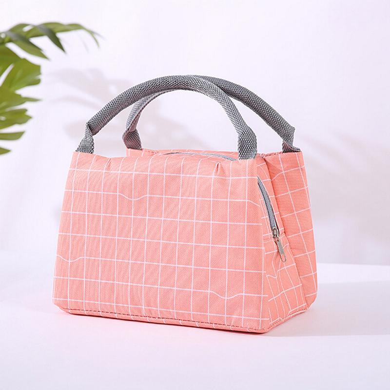 

Portable Waterproof lunch bag for women kids men lunch box bag canvas insulation1, N3