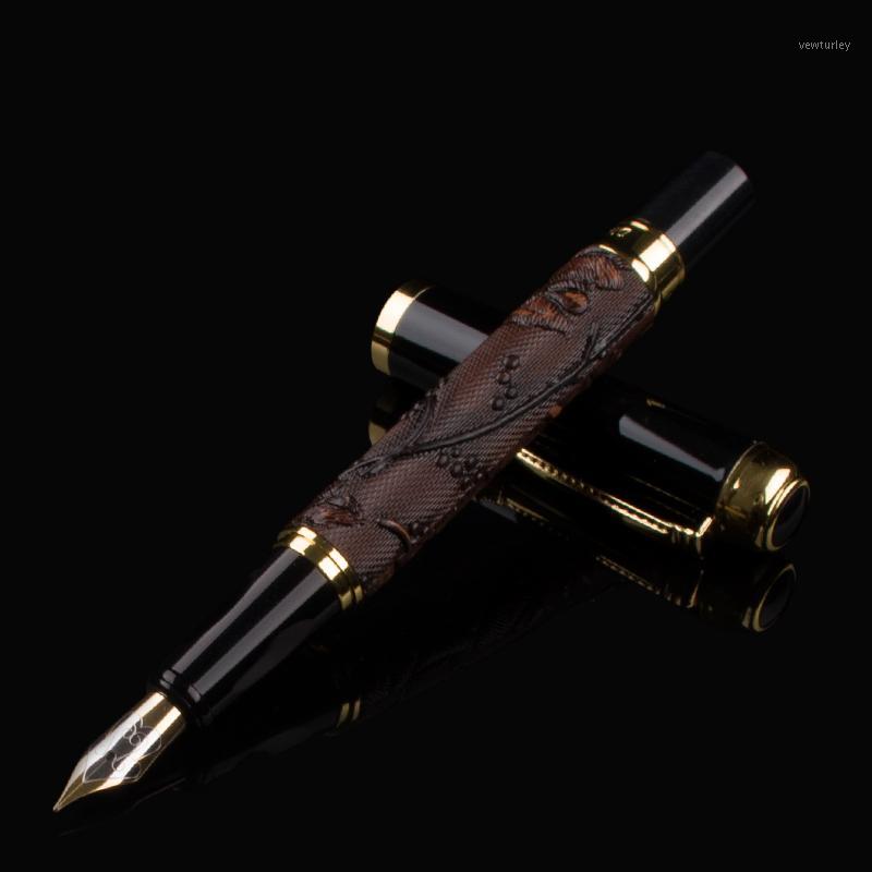 

Luxury quality DIKA WEN 891 color Business office 0.5mm nib Fountain Pen New calligraphy pen1, Red