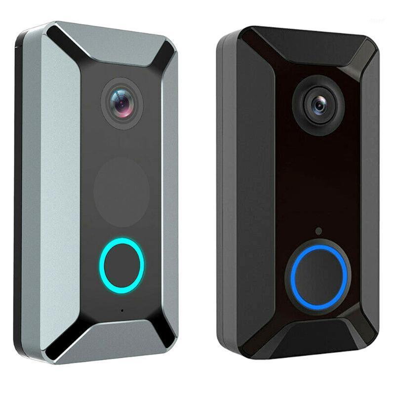 

720P HD 166 Degree Smart WIFI Wireless Video Door bell Two-way Audio APP Remote Security System Alarm Monitor Talkback Door Ring1