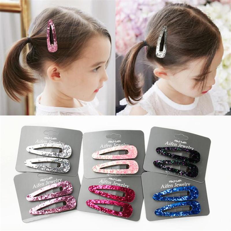 

2020 Fashion Shiny Children Hair Clips Bobby Pins Girls Kids Hairpin Accessories For Women Hair Clip Barrette Hairclip Hairgrip, 10