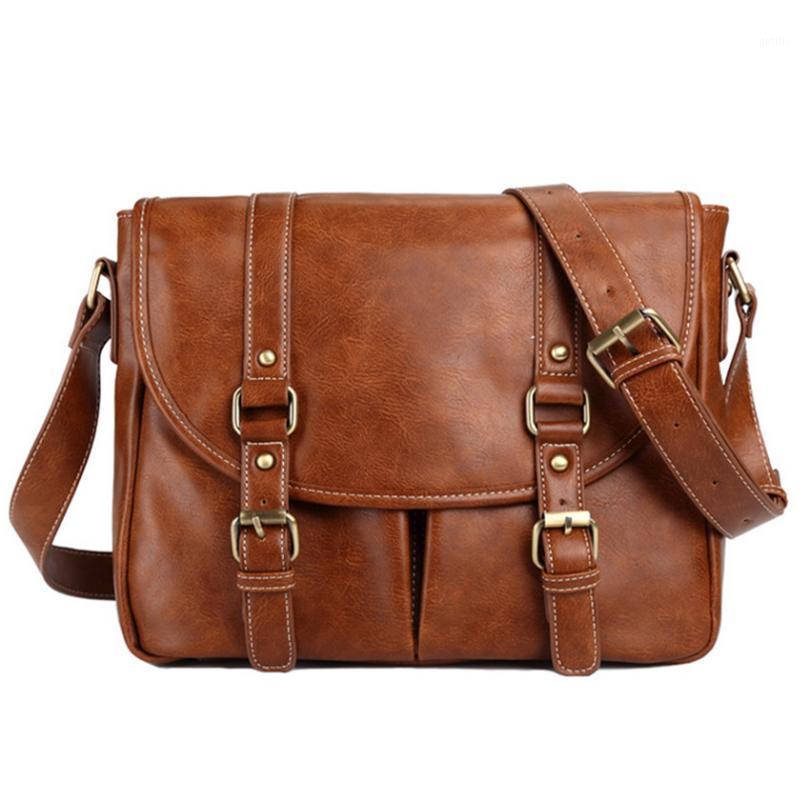 

Messenger Bag Men Leather Leather Briefcases Men Bag For Man1, Black