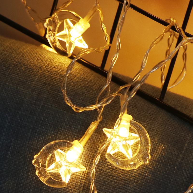 

2021 30 300 Leds of Christmas Led Garland Star Rope Stars Fairy Lights for the Fourth Holiday Party Wedding Decorations PUZ3