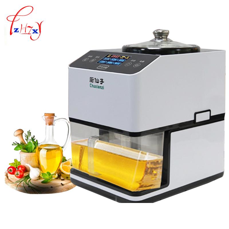 

JNZ-A-01 Stainless Steel DIY Oil Press Machine Hot Cold Oil Pressers 12000r/min Sesame/peanut/ Sunflower Seeds Extractor