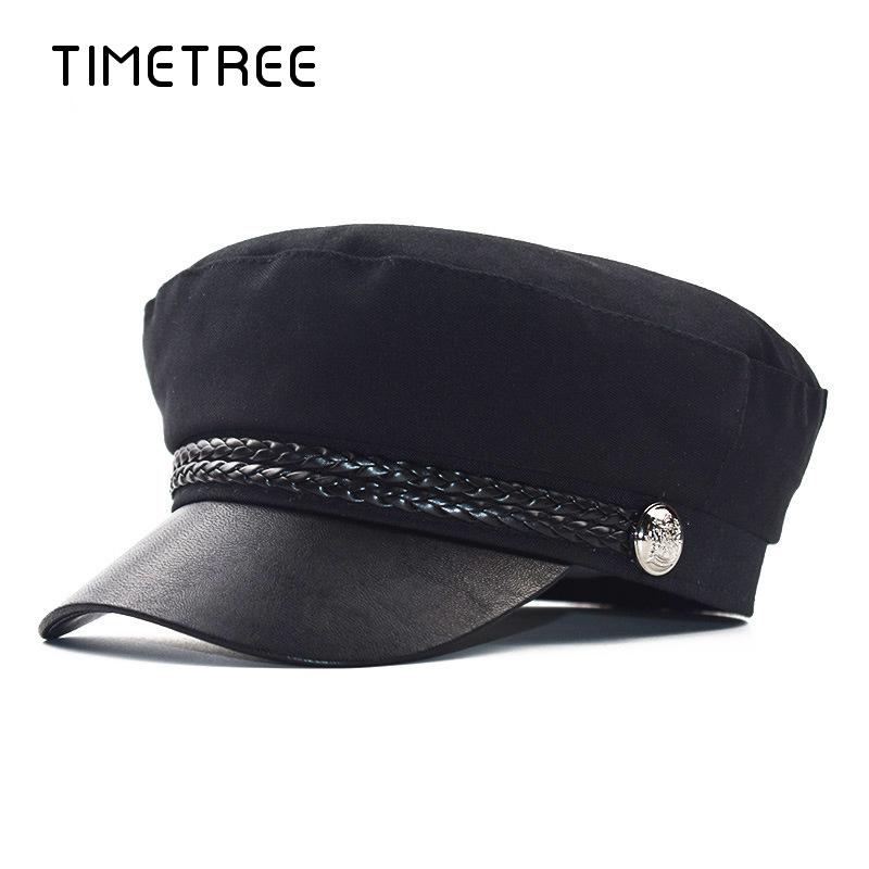 

Fashion Leisure Lace Cotton Beanies Women Navy Berets Hats Streetwear female Black Winter Warm Beret Caps Beanies sombrero mujer, A1