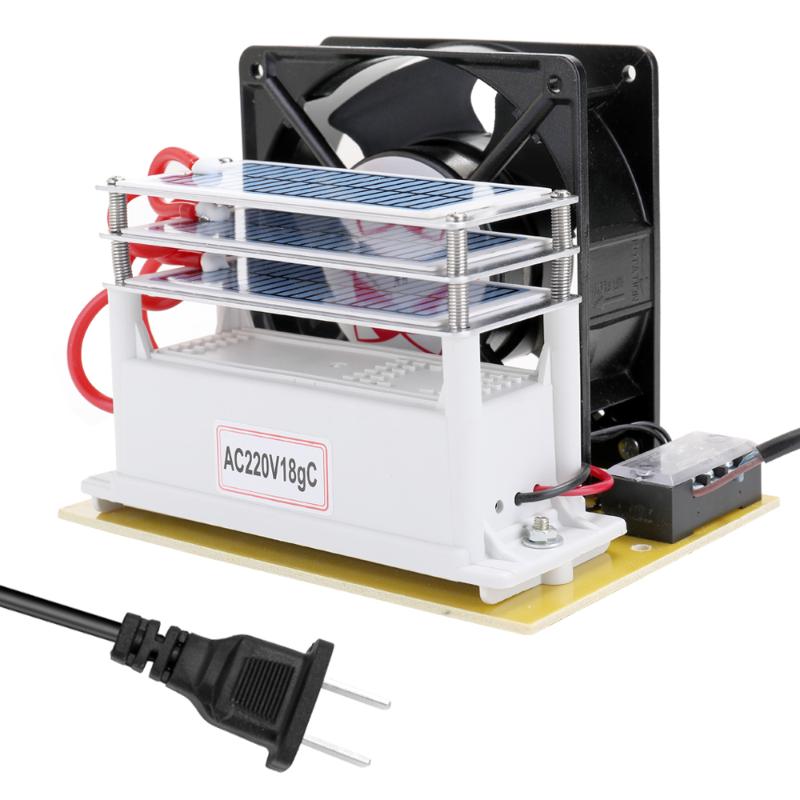 

220V 18g/h Ozone Generator Air Purifier Ozonizador Machine O3 Ozono Generator Deodorant Disinfection equipment Accessories