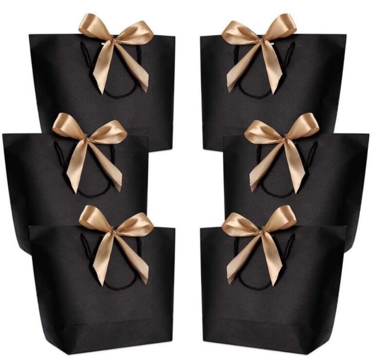 

Gift Box Packaging Gold Paper Gift Bags Kraft Paper Wedding Baby Shower Birthday Party Favor 1 lot=20pcs