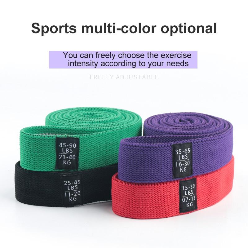 

Sports Yoga Stretch Band Resistance Rubber Beautiful Buttock Training Elastic Bands Gym Pilates Training Workout Equipment, Red