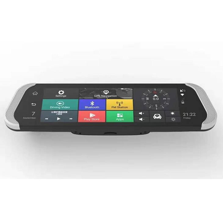 

4G streaming media WIFI driving recorder 10 inch smart rearview mirror HD Android navigation electronic dog cross-border car dvr