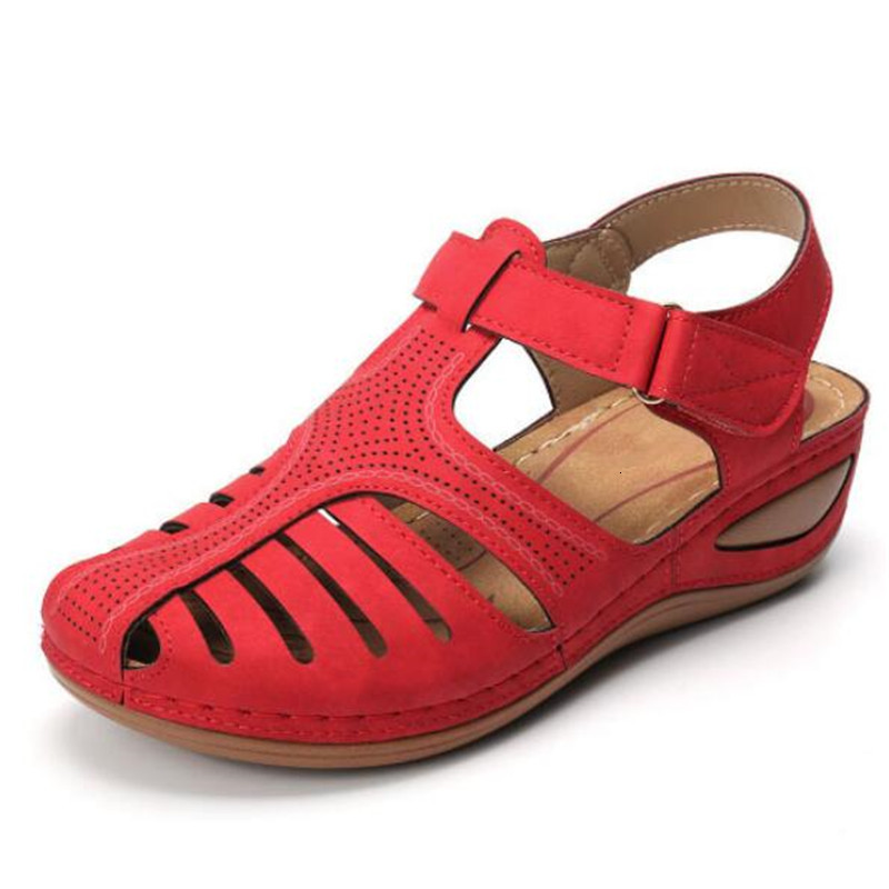

2021 Summer Retro Size Plus Women's Car Line New Hole Anti-slip Comfortable Sandals of Women Shoes Slippers Efzt, 06