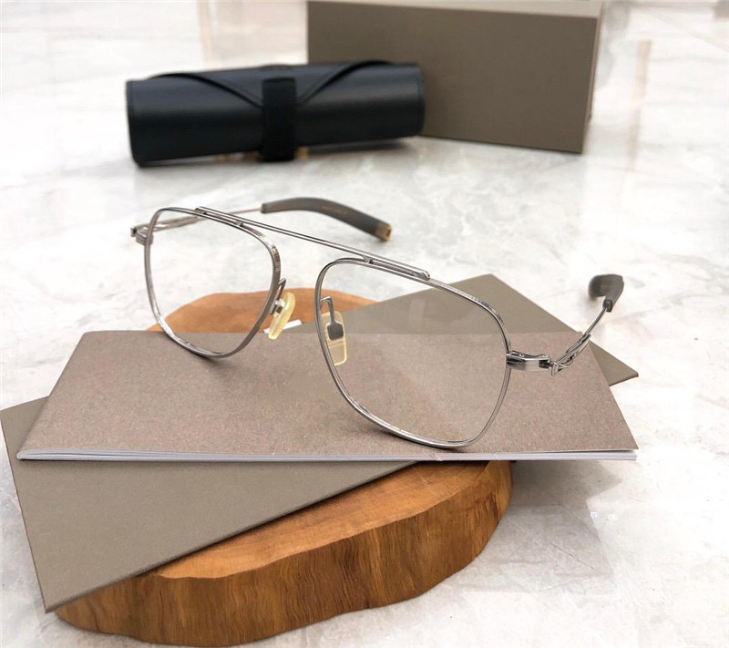 

DLX105 New Men Women Classic optical glasses rectangle Titanium Plank frame goggles simple atmosphere style glasses hot sale with watch case