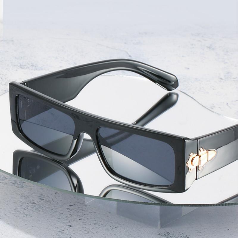 

Retro Color Rectangular Sunglasses Ladies Designer Fashion Sunglasses Small Square Frame Ladies UV400