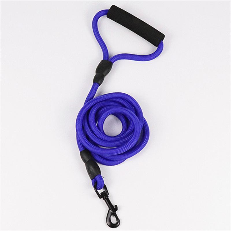 

P Chain Dog Leash Slip Collar pet Walking Leads Nylon Dog Mountain Climbing Rope puppy pet Traction For small Medium Large Dogs1