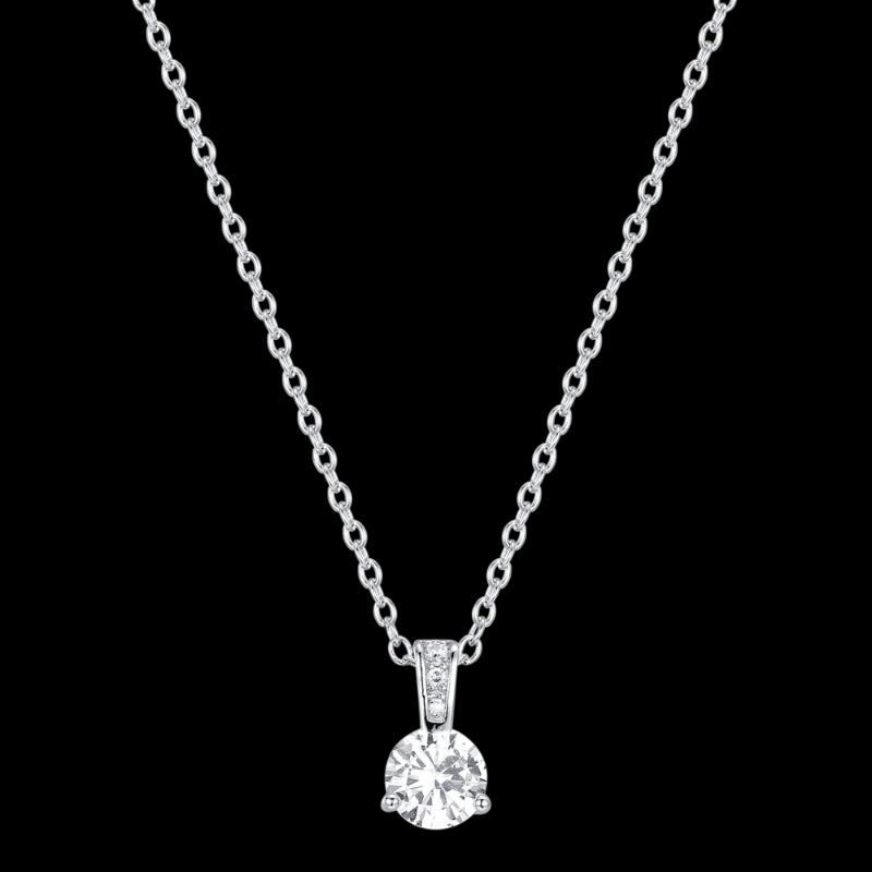 

Fahmi 2020 New Popular 100% 925 Sterling Silver Necklace3-39 High Quality Original Jewellery For Women Party Wedding Gift