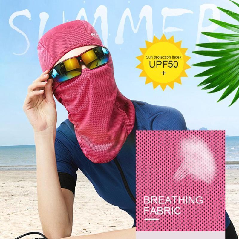 

Hiking Scarf Ice Silk Tube Bandana Men Women Running Cycling Outdoor Sports Face Mask Training Balaclava Fishing Masks Scarf1, Black