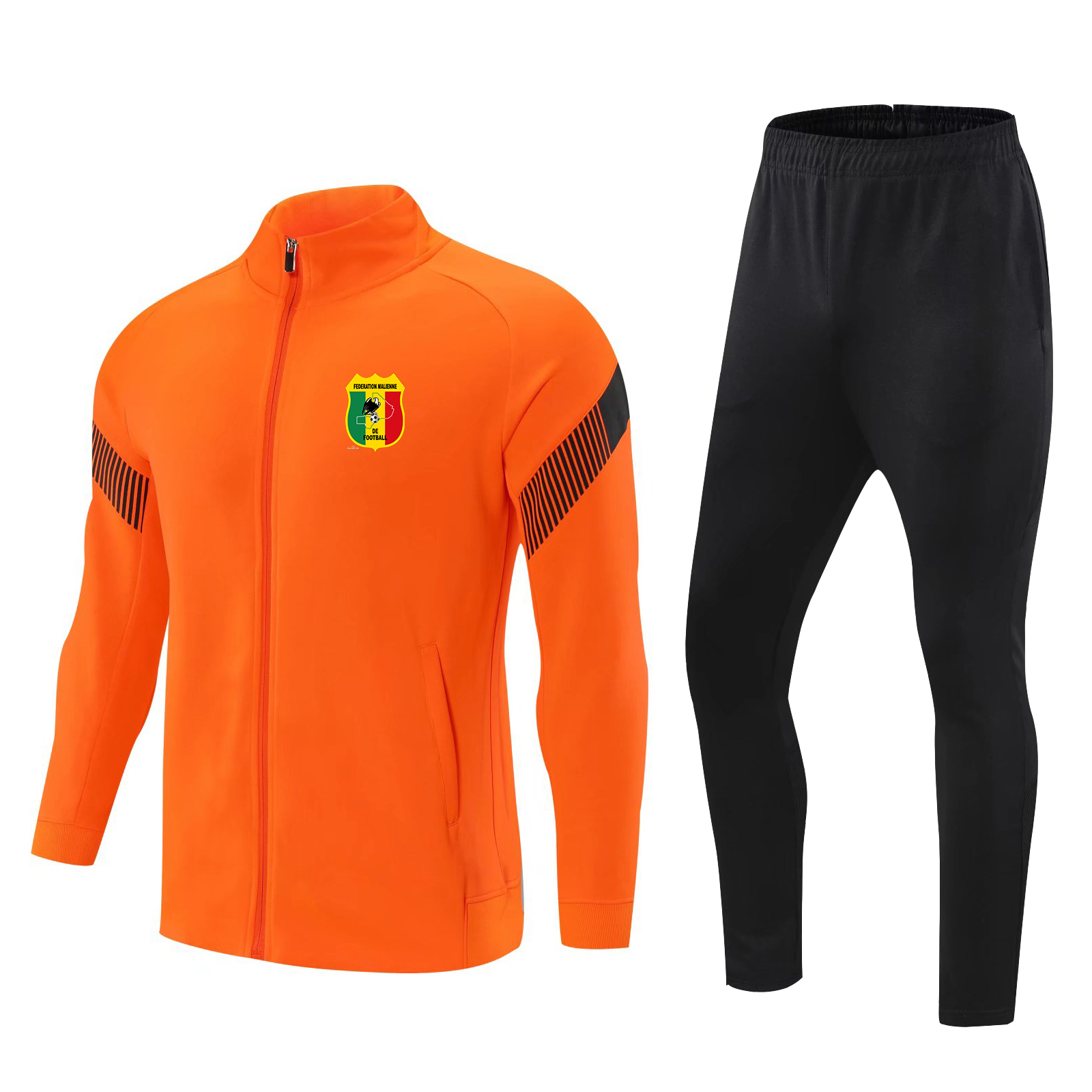 

Mali national football team Kids Jersey Jacket Child Tracksuit Soccer Sets Winter Coat Adult Training Wear Suits Football Shirts Sweater Logo customize, No 5