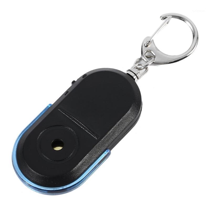 

Portable Size Old People Anti-Lost Alarm Key Finder Wireless Useful Whistle Sound LED Light Locator Finder Keychain1