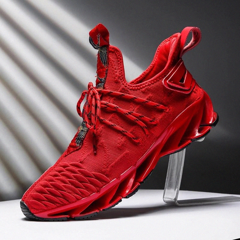 

Men's Casual Outdoor Fashion Comfortable Walking Shoes Men's Casual Flat Bottom Mesh Breathable Blade Sneakers Large Size 39-46 #T39w