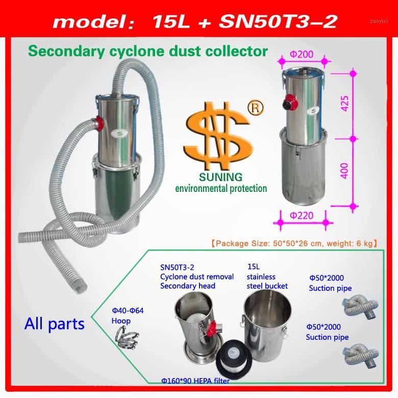

Two-stage cyclone head + 15L Dust barrel (1 piece)1