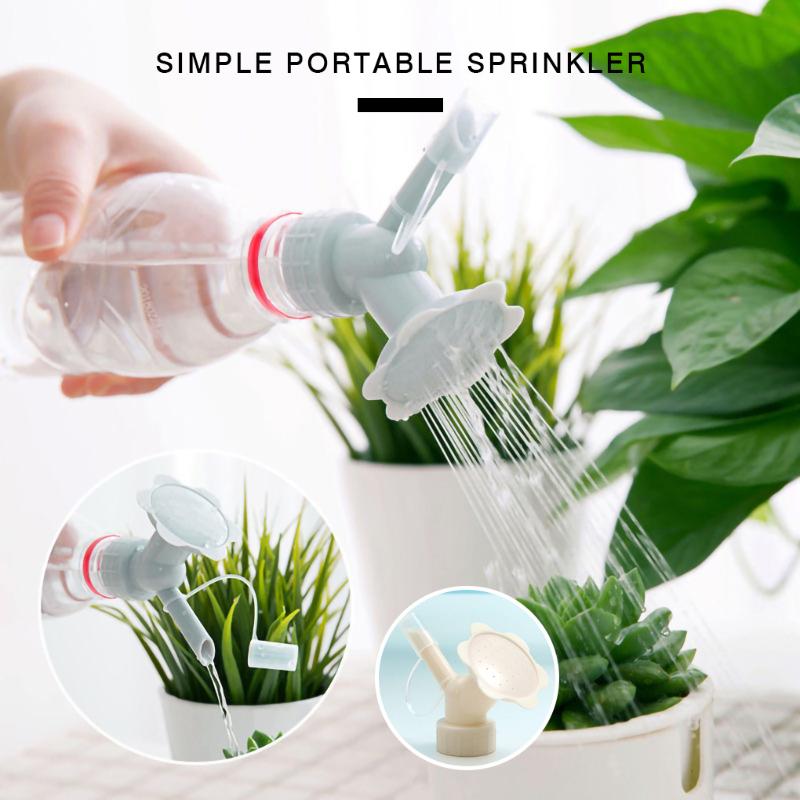 

Drink Bottle Watering Sprayer Home Garden Flower Shop Plant Irrigation Sprinkler PP Nozzle Portable Bottle Sprinklers, 03