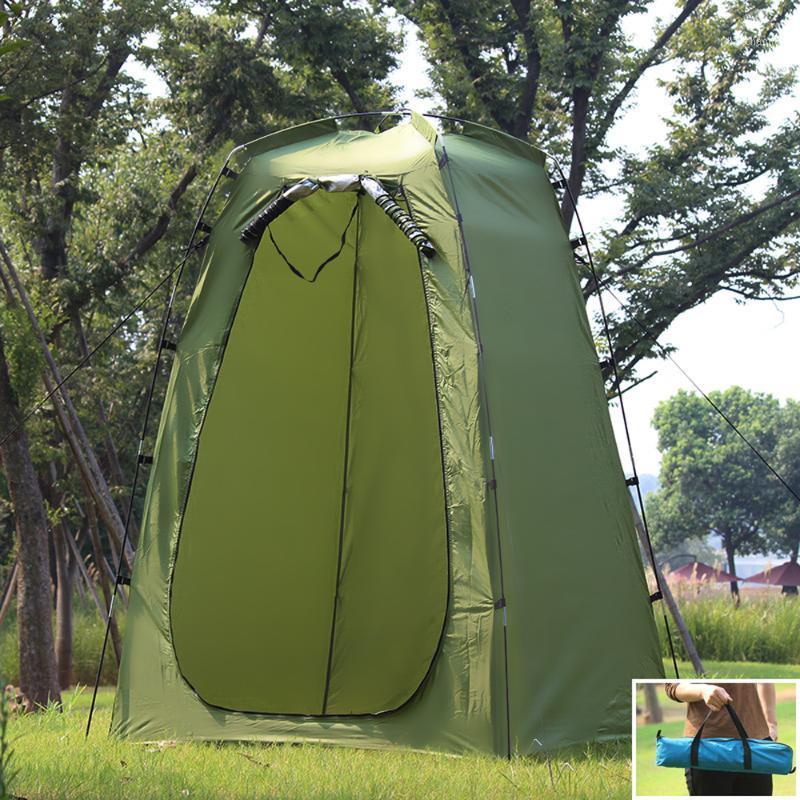 

Outdoor Camping Tent Toilet Shower Tent 6FT Privacy Changing Room Fishing Shelter Bathroom For Camping Hiking Picnic Beach1