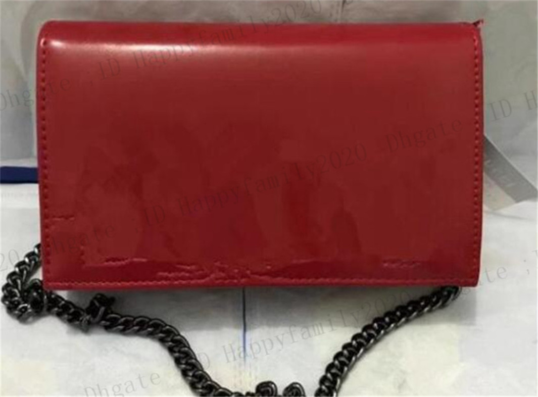 

Womens Shoulder Bag Pu Leather Fashion Ladies Chain Bag Cross Body Woman Pure Female Women's Handbag Shoulder Bag Good Quality bags A0020