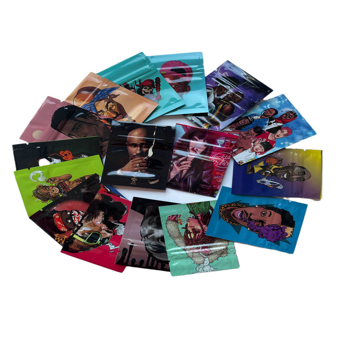 

Empty Packaging Bags 1 Gram Smoking Set Small Mylar Bag 1g Package Packing Dry Herb Baggies Zipper Resealable 6x8cm 60x80mm jllkGc