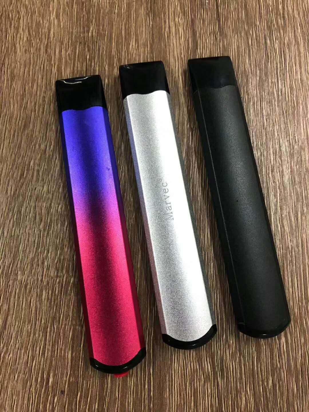 

E-Cigarette Kit Disposable Blade electronic cigarette set Atomizer Capacity Light Display vapor with good quality, Black