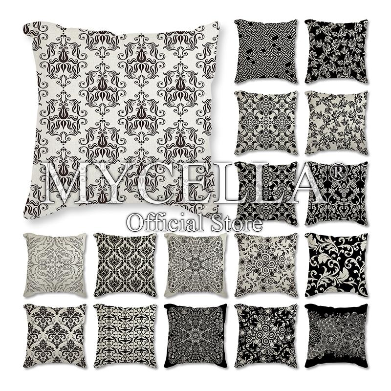 

Home Decor Vector pattern Series Polyester Pillow Case Decorative Pillows Cushion Cover for Sofa Car Home Decoration Accessories