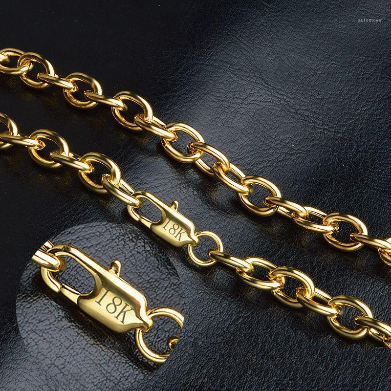 

2020 Hot sale chain S925 Silver color 1 pcs 8mm 20 inch coarse necklace, for men gold necklace Silver color necklace N221