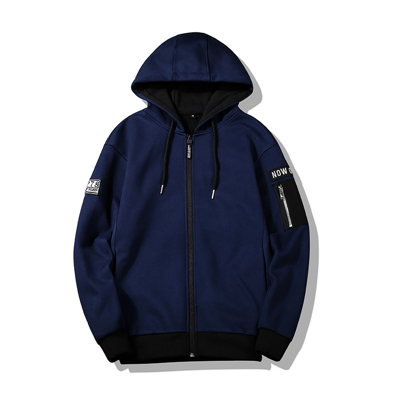 

2021 New Moletons Autumn Mens Men Coats with Hoodies Gross Cotton Coat Top Fashion K92 FADG, Green.