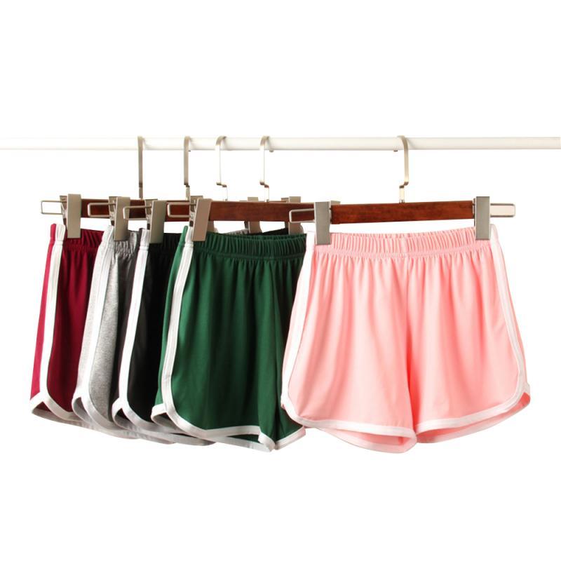 

Women Sport Casual Beach Summer Elastic Waist Running Yoga Workout Shorts Pants Fitness Sports Running, Black