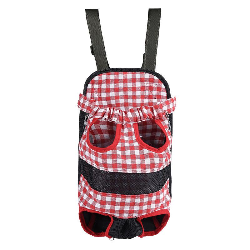 

Pet backpack cats and dogs go out breathable chest bag portable dog bag cat dog backpack Teddy