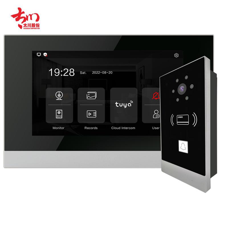 

Amazing price 2-wire doorbell intercom to unlock surveillance video intercom indoor monitoring cloud