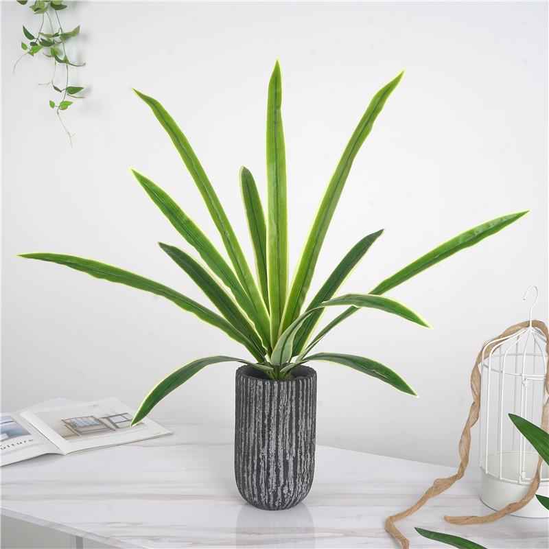 

12 Leaves artificial orchid leaf flower bouquet bonsai green plant DIY home shop decorative plants, Red