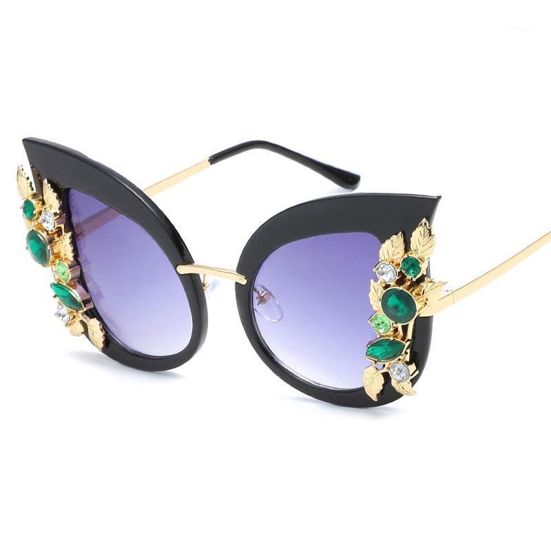 

Sunglasses Sexy Black Large Women Mirror Gray Gradient Butterfly Ladies Glasses Fashion Cat Eye Lunette De Soleil Femme AAAJ011