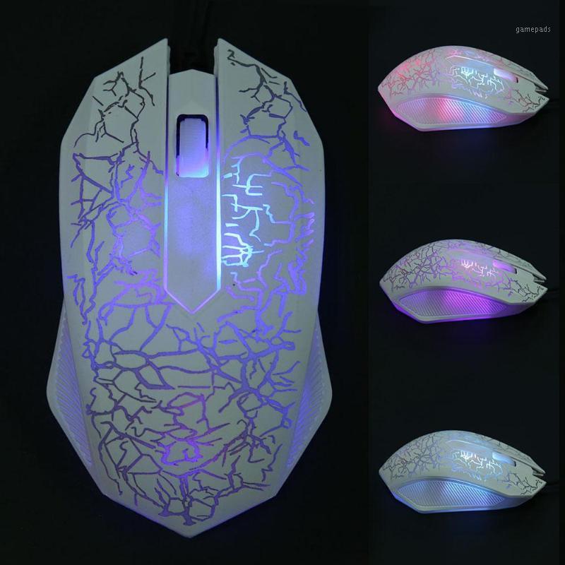 

VODOOL LED Backlight Gaming Mouse 2400DPI 3 Buttons USB Wired Optical Computer Mouse Gamer Mice For Desktop PC Laptop1