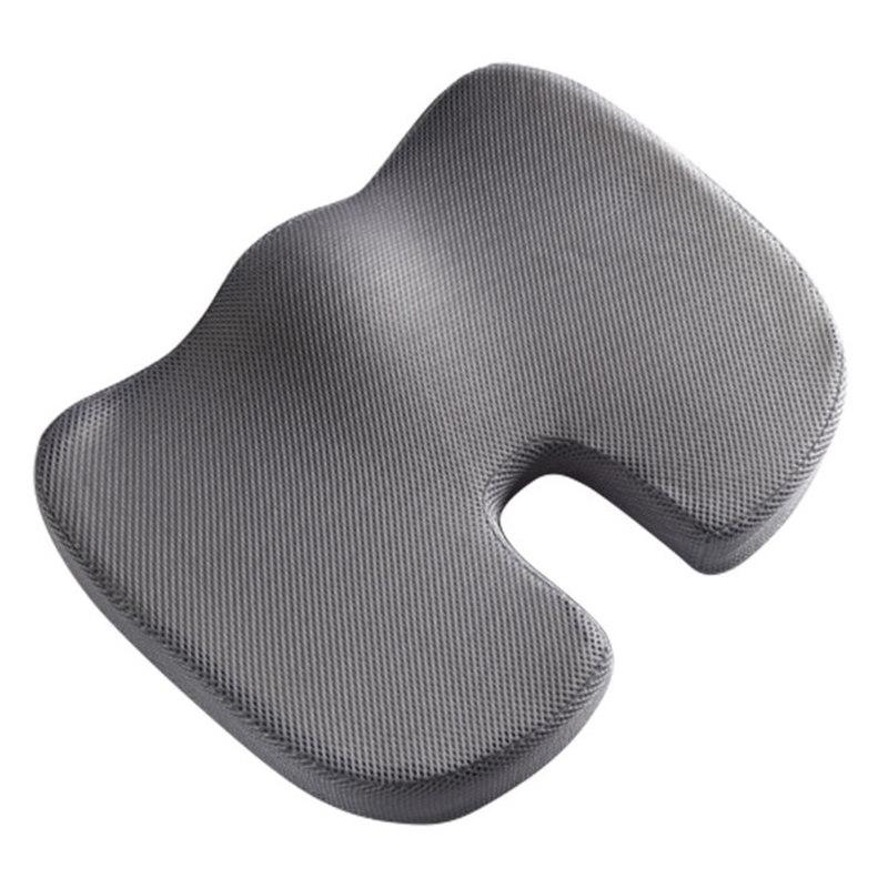 

Sciatica pillow Ergonomic Design Coccyx Pillow Memory Foam Home Reduce Pregnant Sciatica Tailbone Pain Relief Chair, Royal blue mesh
