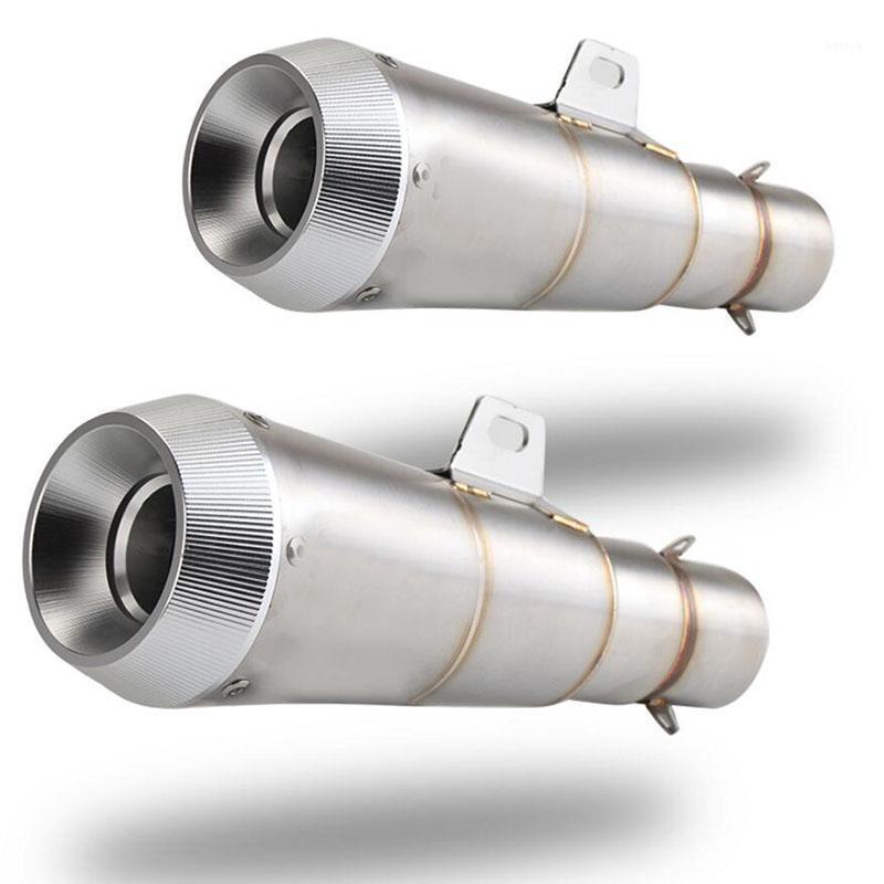 

FOR CRF 230 GSR 600 CB650F R6 GSXR750 CBR500RR ZX6R ER6N Motorcycle Exhaust Pipe Universal for Escape Right Left Side1