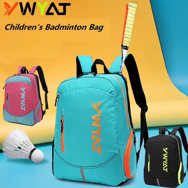 

Badminton Bag Children's Outdoor Sports Backpack 3 Packs Boys and Girls Large Capacity Waterproof Youth Sports School Bag, Black green