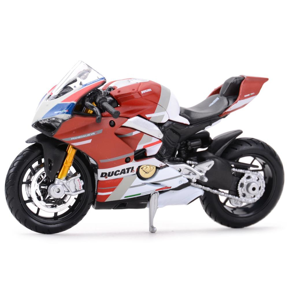 

Maisto 1:18 Ducati-Panigale V4 S Corse Static Die Cast Vehicles Collectible Hobbies Motorcycle Model Toys Y1201