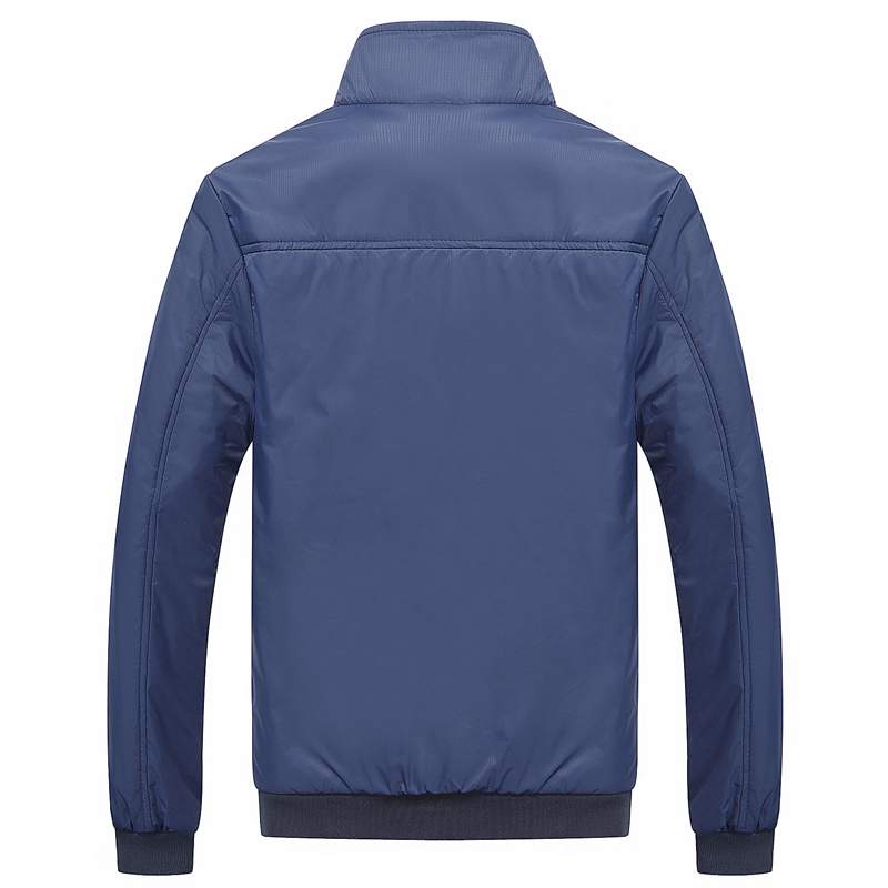 

2021 New Mens Thick Jackets Air-tight Ocasional Wind-proof Solid Blunt Coat with Jacket Homme Trademarks 616 8DLW, Black